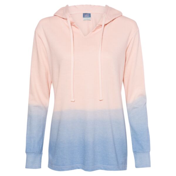 Women's French Terry Ombré Hooded Sweatshirt Thumbnail