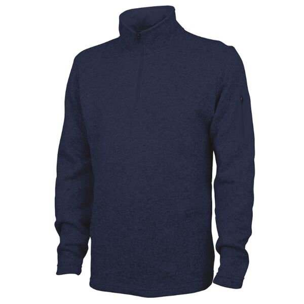 Men's Heathered Fleece Pullover Thumbnail