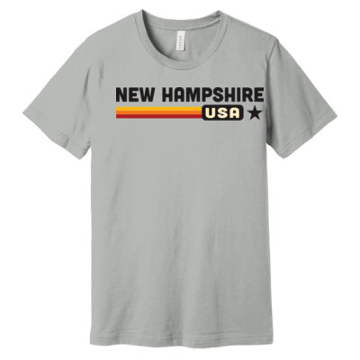Unisex Short Sleeve T-Shirt - New Hampshire, USA Thumbnail