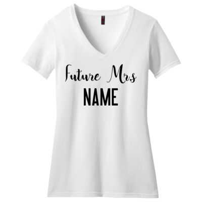 Women's V-Neck - Future Mrs. Thumbnail