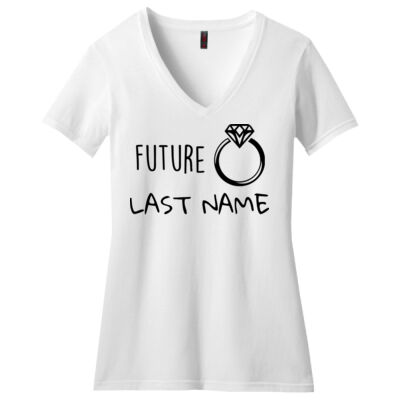 Women's V-Neck - Future Ring Thumbnail