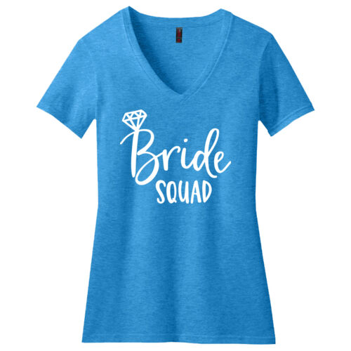 Women's V-Neck - Bride Squad Thumbnail