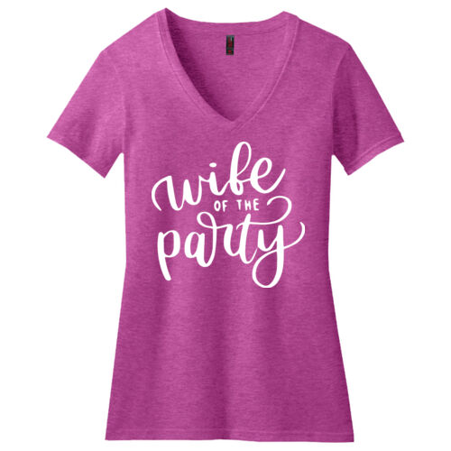 Women's V-Neck - Wife of the Party Thumbnail