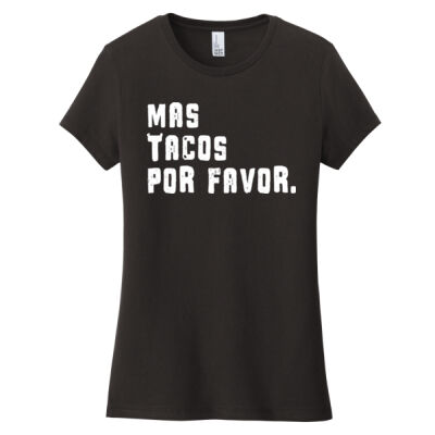 Women's T-Shirt - Mas Tacos Por Favor Thumbnail