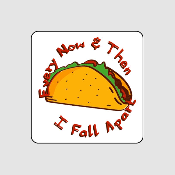 Sticker - 4" x 4" Square (Every Now & Then) Thumbnail