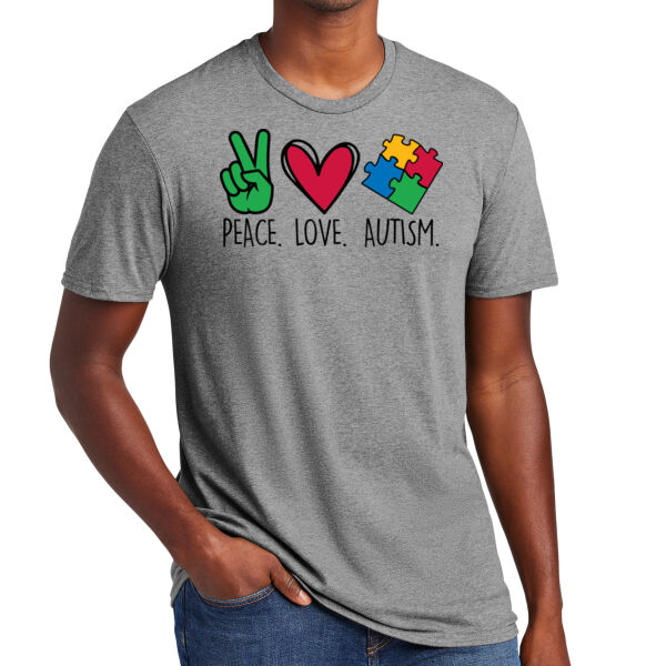 Unisex T-Shirt (Peace & Love) Thumbnail