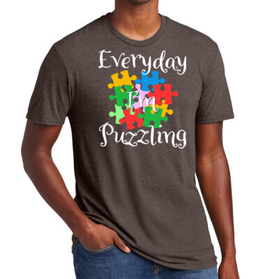 Unisex T-Shirt (Everyday I'm Puzzling) Thumbnail