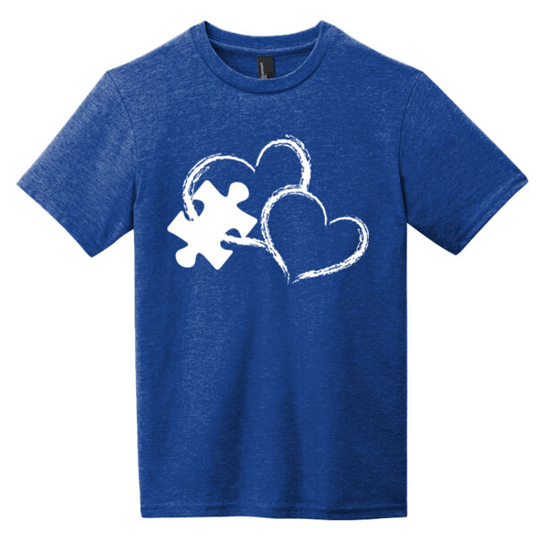 Youth Cotton T-Shirt (Heart Puzzle) Thumbnail