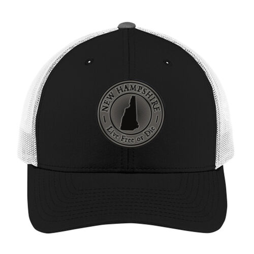New Hampshire Circle Metallic Patch Hat Thumbnail