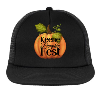 Flat Bill Snapback Trucker Cap (Pumpkinfest) Thumbnail