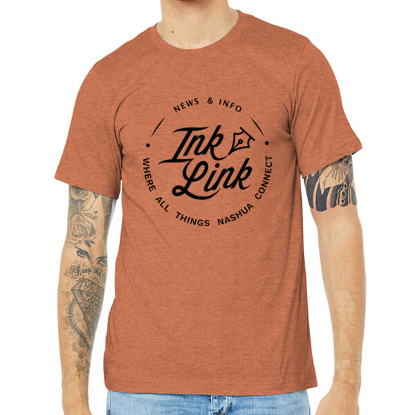 Unisex Heathered T-Shirt - Ink Link Nashua Thumbnail
