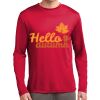 Unisex Poly Long Sleeve T-Shirt Thumbnail