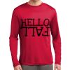 Unisex Poly Long Sleeve T-Shirt Thumbnail