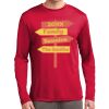 Unisex Poly Long Sleeve T-Shirt Thumbnail