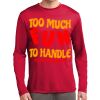 Unisex Poly Long Sleeve T-Shirt Thumbnail