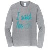 Unisex Long Sleeve Fan Favorite T-Shirt Thumbnail
